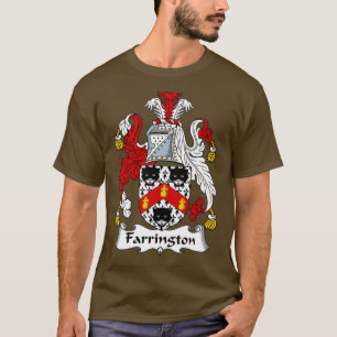 Farrington Coat of Arms Family Crest  T-Shirt