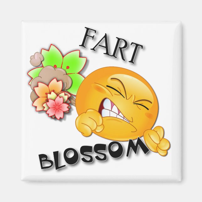 Fart-Blossom Magnet (Front)