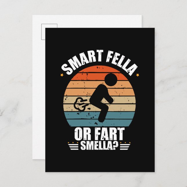 Fart Invitation Postcard (Front/Back)