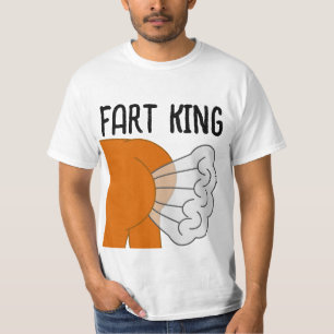 FART KING Funny DAD MENS T-shirts