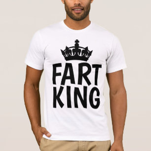 FART KING, Funny Men's DAD T-shirts