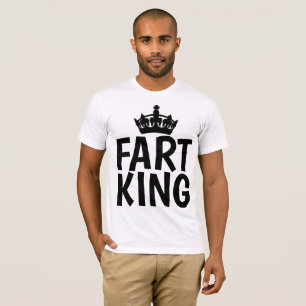 FART KING Funny Men's T-shirts