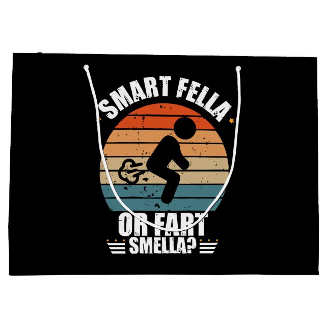 Fart Large Gift Bag (Back)