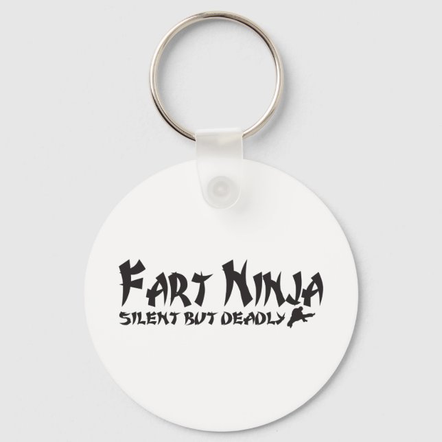 FART NINJA KEY RING (Front)