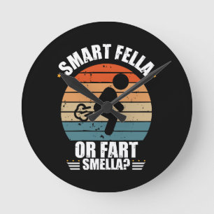Fart Round Clock