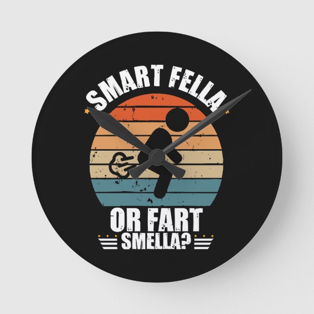 Fart Round Clock (Front)