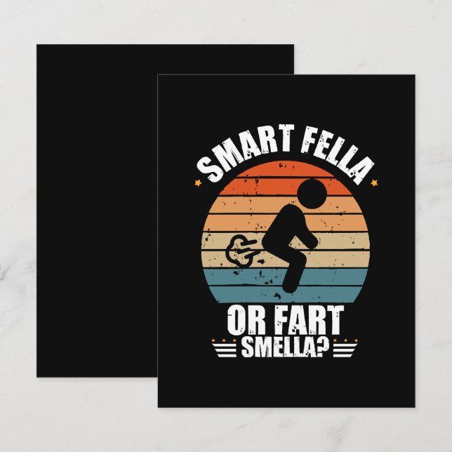 Fart RSVP Card (Front/Back)