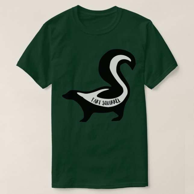 Fart Squirrel T-Shirt (Design Front)