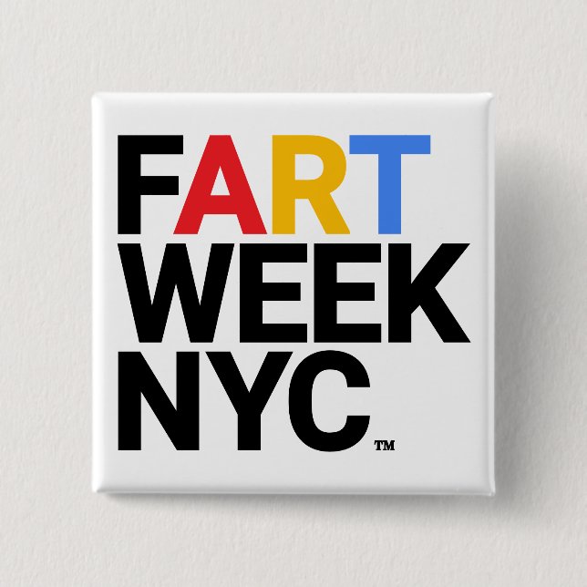 Fart Week NYC™ Button (Front)