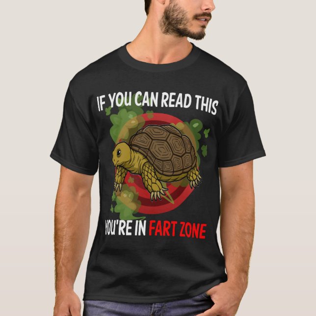 Fart Zone Tortoise 01 T-Shirt (Front)