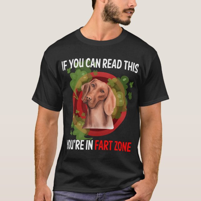 Fart Zone Vizsla 01 T-Shirt (Front)