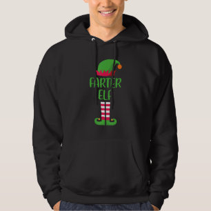 Farter Elf Christmas Family Matching Group Xmas Hoodie