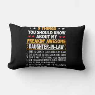 Farther And Mother In Law From Daughter In Law Lumbar Cushion