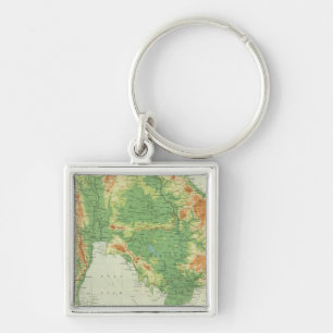 Farther India Key Ring