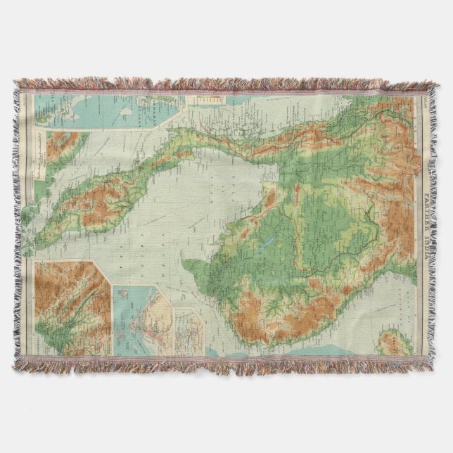 Farther India Throw Blanket (Front)