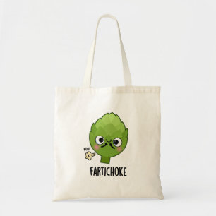Fartichoke Funny Farting Artichoke Pun  Tote Bag