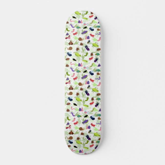 Farting Bug Pattern Skateboard (Front)