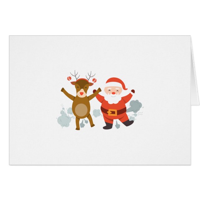 Farting Christmas Funny Gift (Front Horizontal)