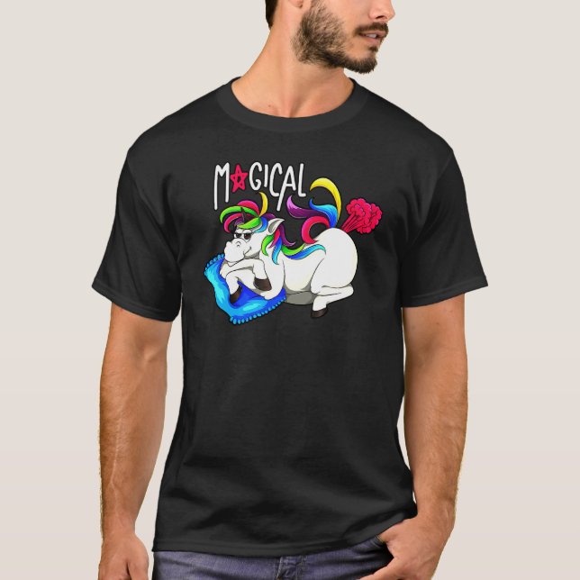 Farting Horses Joke T-Shirt (Front)