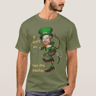Farting Leprechaun Funny Irish Tee