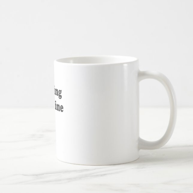 Farting Machine Coffee Mug (Right)