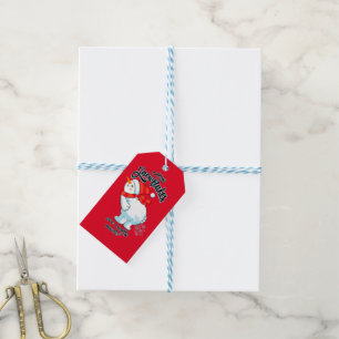 Farting Snowman How Snowflakes Are Really Made Gift Tags