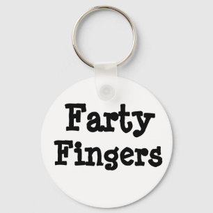 Farty Fingers  Keychain