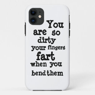 Farty Fingers  line  Case-Mate iPhone Case