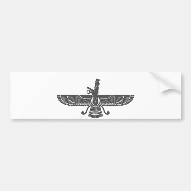 Farvahar Bumper Sticker (Front)