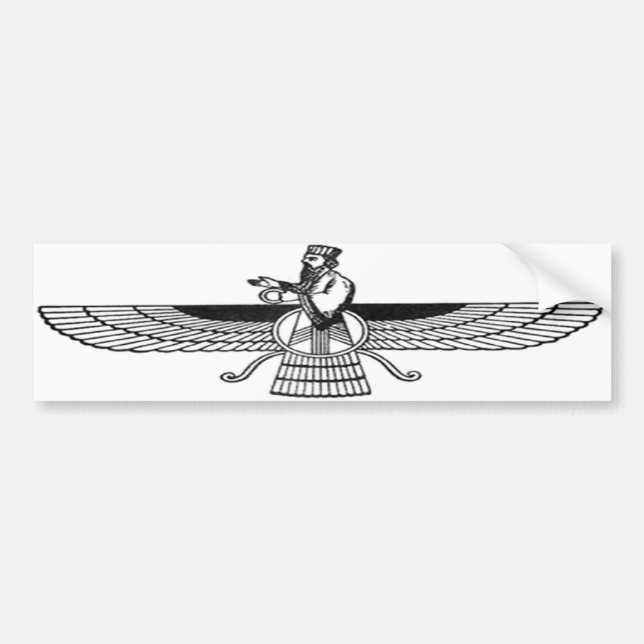 Farvahar Bumper Sticker (Front)