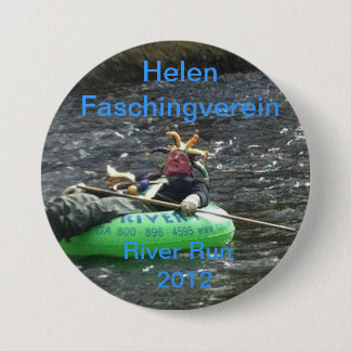 Faschingverein River Run 7.5 Cm Round Badge