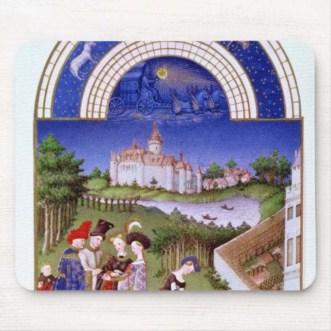 Fascimile of April' Mouse Pad (Front)