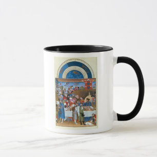 Fascimile of January: banquet scene Mug