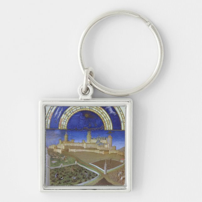 Fascimile of March: Peasants at Work Key Ring (Front)
