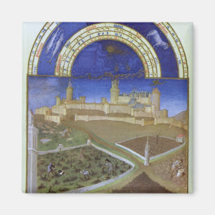 Fascimile of March: Peasants at Work Magnet