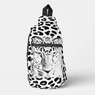 Fascinating Feline- Leopard Print Sling Bag