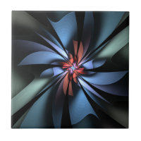 Fascination Blue and Green Abstract
