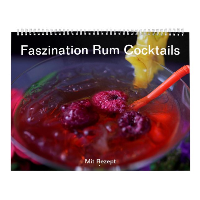 Fascination Rum Cocktails Calendar (Cover)