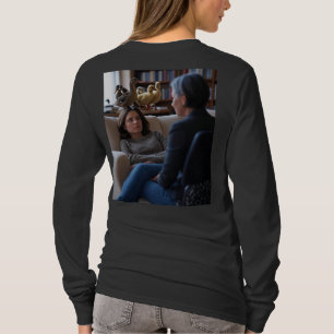 Fascination With Ducks women black long shirt bk