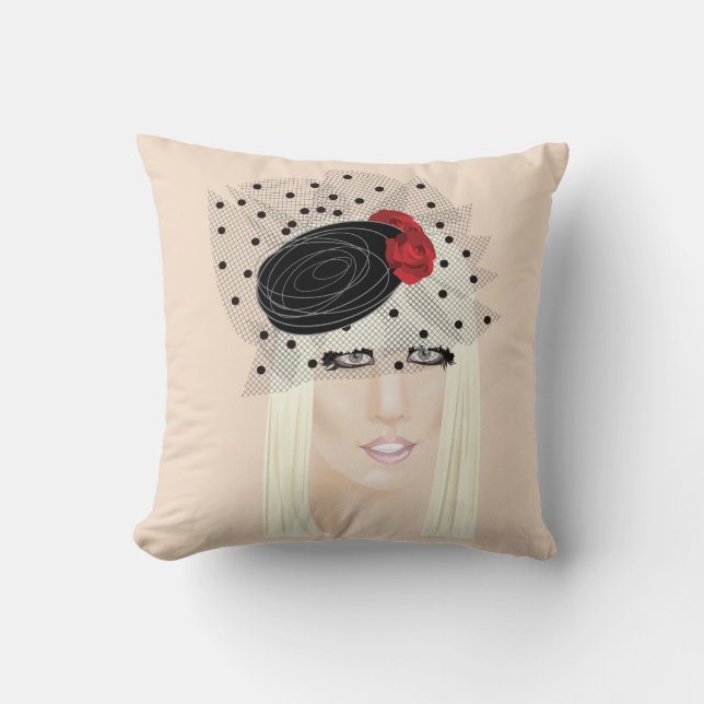 Fascinators - Beret Cushion (Front)