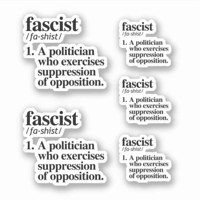 Fascist Definition (Front)