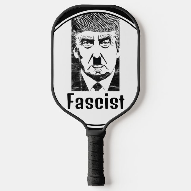 Fascist Trump Pickleball Paddle (Front)