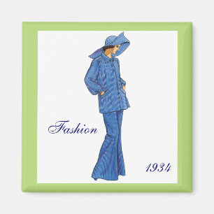 Fashion 1934 Magnet