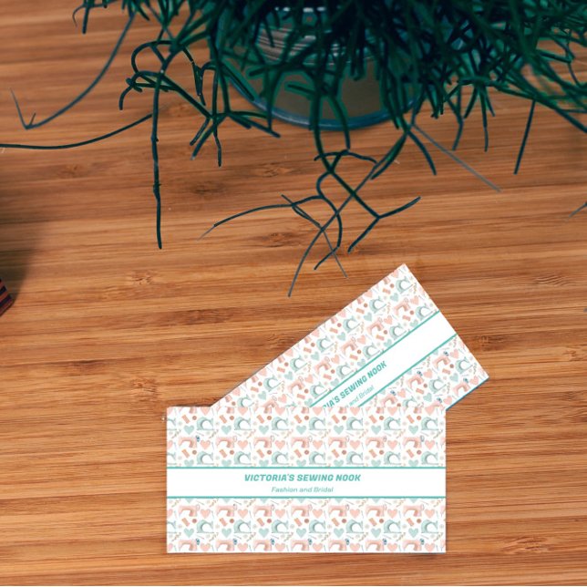 Fashion and Bridal Seamstress  Business Card (Creator Uploaded)