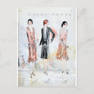 Fashion, April, 1928 Postcard