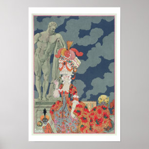 Fashion at its Highest, 1927 (pochoir print) Poster