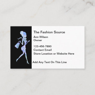 Fashion Beauty Theme Business Cards