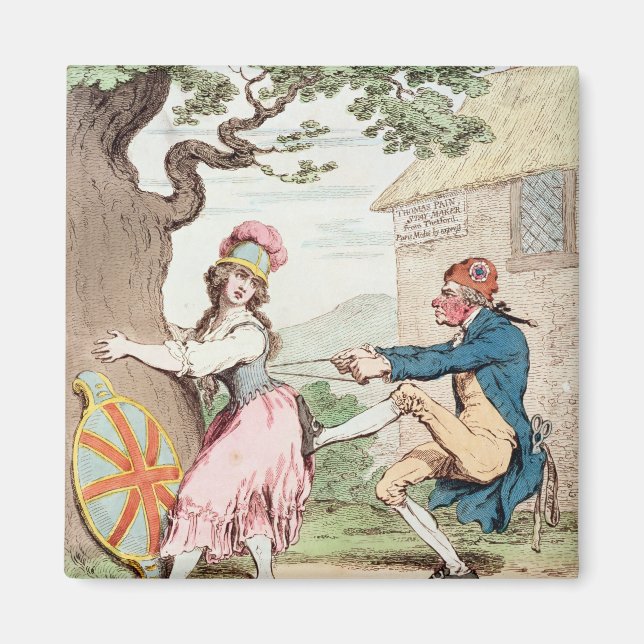 Fashion Before Ease or A Good Constitution...' Magnet (Front)