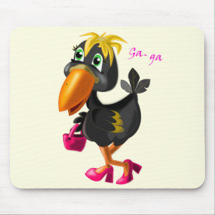 Fashion Bird Mouse Pad