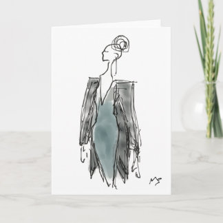 Fashion Blazer Card